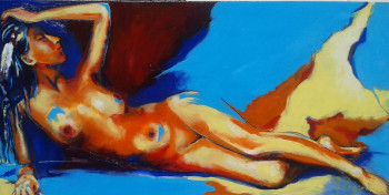 Named contemporary work « La nueva Pocahontas desnuda », Made by PHILOU