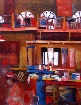 Named contemporary work « atelier », Made by BERNARD BLIN