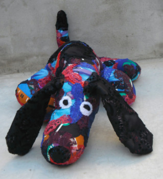 Named contemporary work « "Paf le chien" », Made by CDEM-EDEN