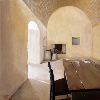 Named contemporary work « Intérieur N° 43 », Made by PATRICE LANNOY