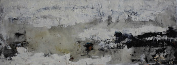 Named contemporary work « Blanc 3 », Made by JACQUEMONDPASC