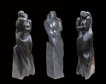 Named contemporary work « couple.2 », Made by CHOPIN