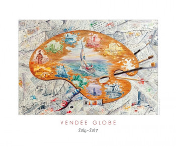 Named contemporary work « Vendée Globe : une palette d'expressions ! », Made by JP-ARTISTE