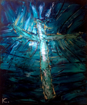 Named contemporary work « The power of the cross », Made by K