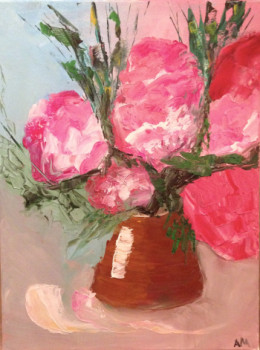 Named contemporary work « Oh mon beau bouquet », Made by AMARTISTE1