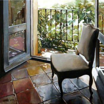 Named contemporary work « Intérieur N°45 », Made by PATRICE LANNOY