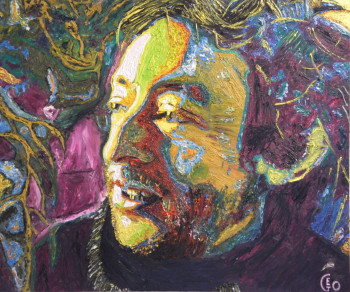 Named contemporary work « Sege Gainsbourg », Made by GEO