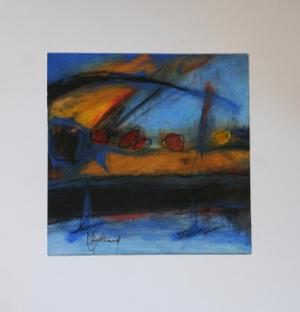 Named contemporary work « Horizon », Made by ALAIN BERTHAUD