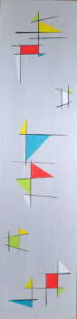 Named contemporary work « Composition », Made by LAURENT S