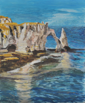Named contemporary work « Etretat », Made by BARTLET-DROUZY