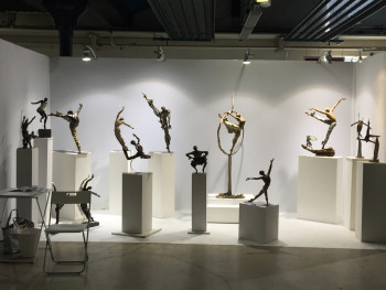 Named contemporary work « Exposition salon SCULPTURUM - PARC FLORAL DE PARIS », Made by PATRICIA MAZE - AURIA