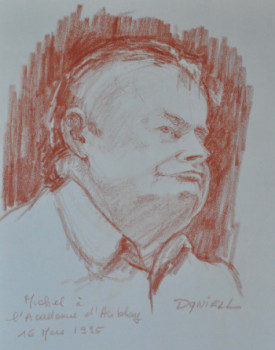 Named contemporary work « Michel 4 », Made by DANIELL