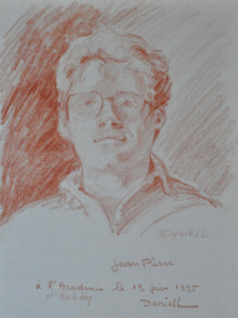 Named contemporary work « Jean-Pierre 3 », Made by DANIELL