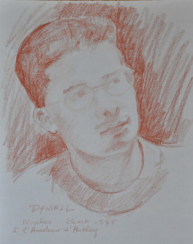 Named contemporary work « Nicolas », Made by DANIELL