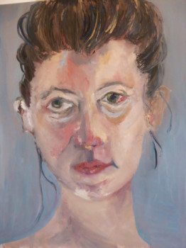 Named contemporary work « portrait », Made by EVE PC