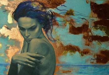 Named contemporary work « Harboring dreams », Made by DORINACOSTRAS