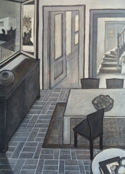 Named contemporary work « Le Salon », Made by GWENAELLE EL SAYED