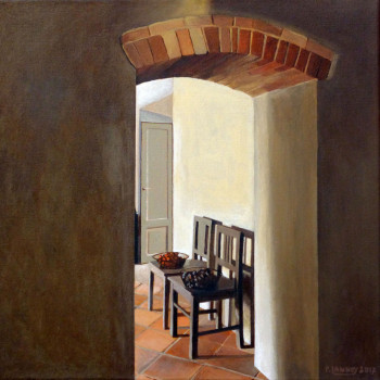 Named contemporary work « Intérieur N°50 », Made by PATRICE LANNOY