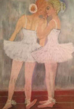 Named contemporary work « Les danseuses », Made by BEKIS ULJANA