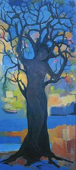 Contemporary work named « L'Arbre vénéneux », Created by PIERRE MALRIEUX
