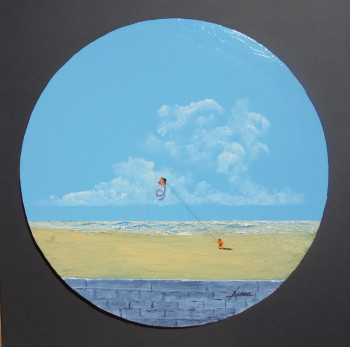 Named contemporary work « Par la lorgnette », Made by BERNARD CAHUE