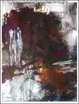 Named contemporary work « Peinture 3329 », Made by ROBERT PABDI