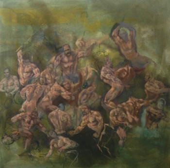 Named contemporary work « non acheve et en cours de realisation », Made by ROBERT PABDI