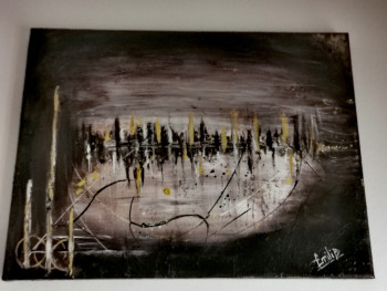 Named contemporary work « Dark », Made by EMILIE