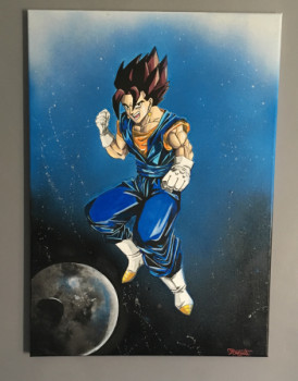 Named contemporary work « Dragon Ball z . », Made by HEROONER78