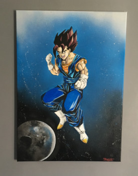 Named contemporary work « Dbz », Made by HEROONER78