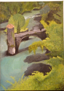 Named contemporary work « Le pont », Made by MARIANNE LYNCH