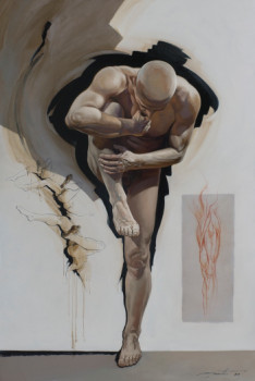 Named contemporary work « Equilibre », Made by FRéDéRIC MARTIN