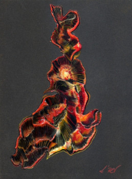 Named contemporary work « Flamenco », Made by L'REV