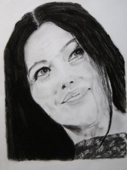 Named contemporary work « Monica Bellucci », Made by ALG