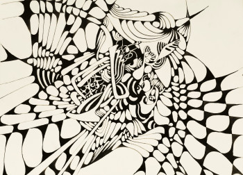 Named contemporary work « Oiseau », Made by DAYVA ACHIKHMAN