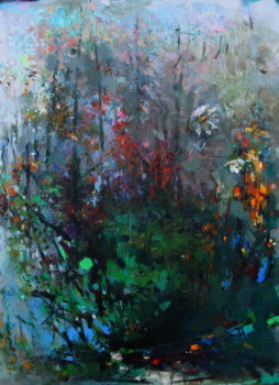 Named contemporary work « Doux automne », Made by GRAZYNA TARKOWSKA