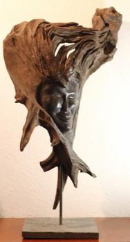 Named contemporary work « Vent du desert », Made by BERTRAND-LAIGNEAU