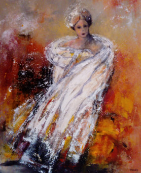 Named contemporary work « VIRGINIE », Made by MIREILLE MAURY