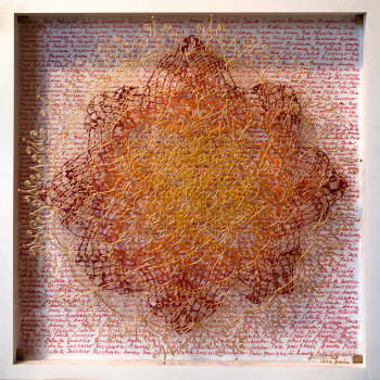 Named contemporary work « Le roi soleil », Made by KARIN KRALOVA