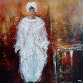 Named contemporary work « HONORINE », Made by MIREILLE MAURY