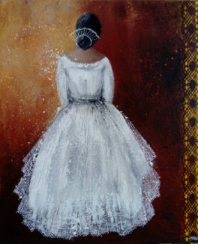 Named contemporary work « ANGELINA », Made by MIREILLE MAURY