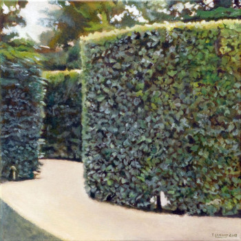 Named contemporary work « Jardin N°8 », Made by PATRICE LANNOY