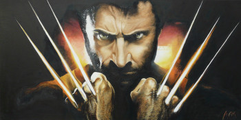 Named contemporary work « Wolverine », Made by ALAIN MAILLOT