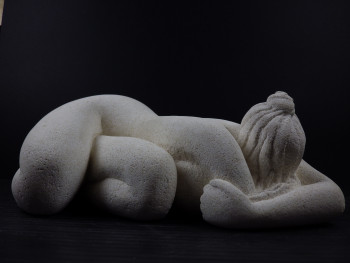 Named contemporary work « Claiko 2 », Made by MARC MAUZAT