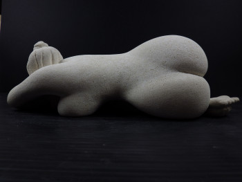 Named contemporary work « Claiko 4 », Made by MARC MAUZAT