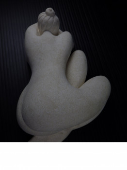 Named contemporary work « Claiko 7 », Made by MARC MAUZAT