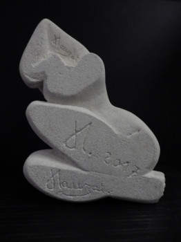 Named contemporary work « Claiko 8 », Made by MARC MAUZAT