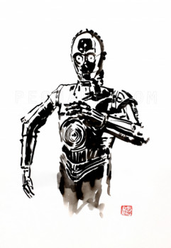 Named contemporary work « c3po », Made by PECHANE SUMIE