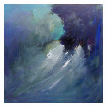 Contemporary work named « LE TORRENT BLANC », Created by BAL