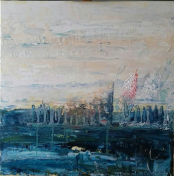 Named contemporary work « Voiles », Made by MURIEL MELIN